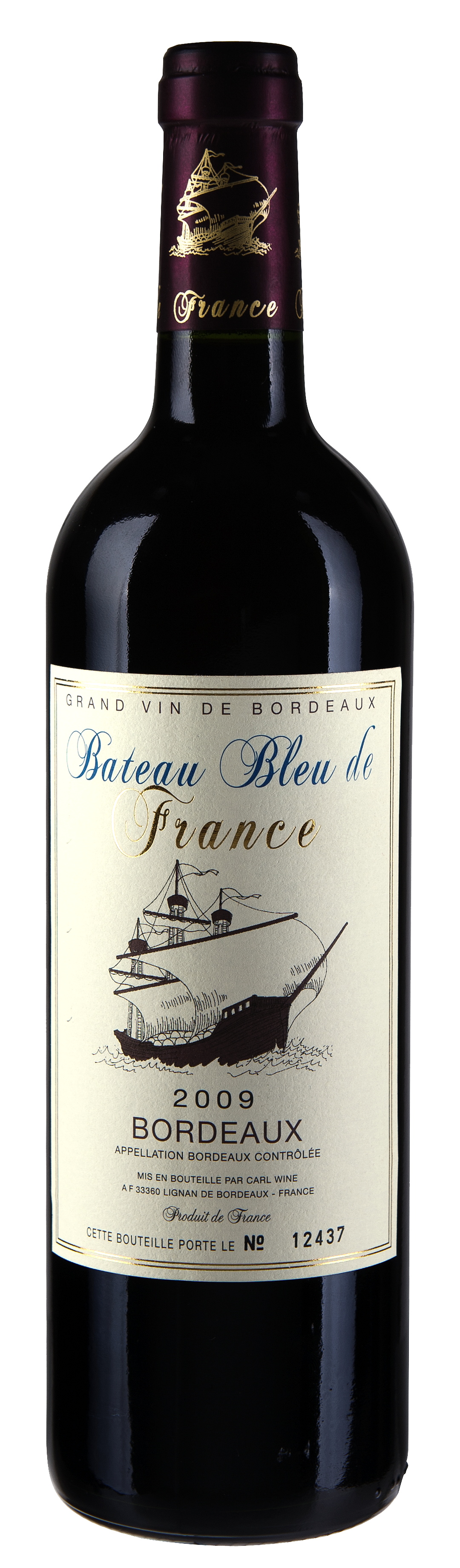Bateau Bleu de France Bordeaux 2009