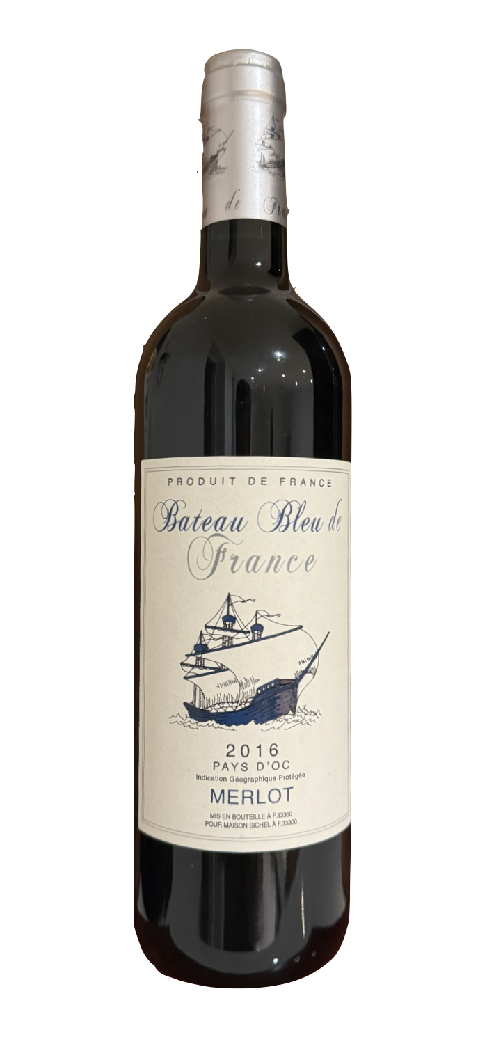 Bateau bleu de France Merlot