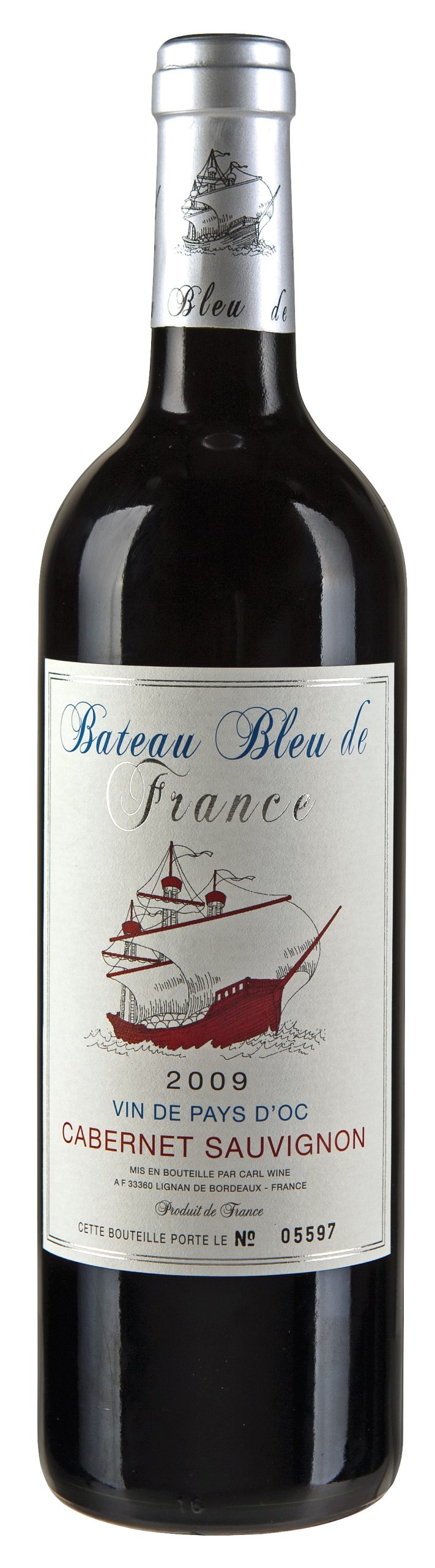 Cabernet sauvignon Bateau bleu de France