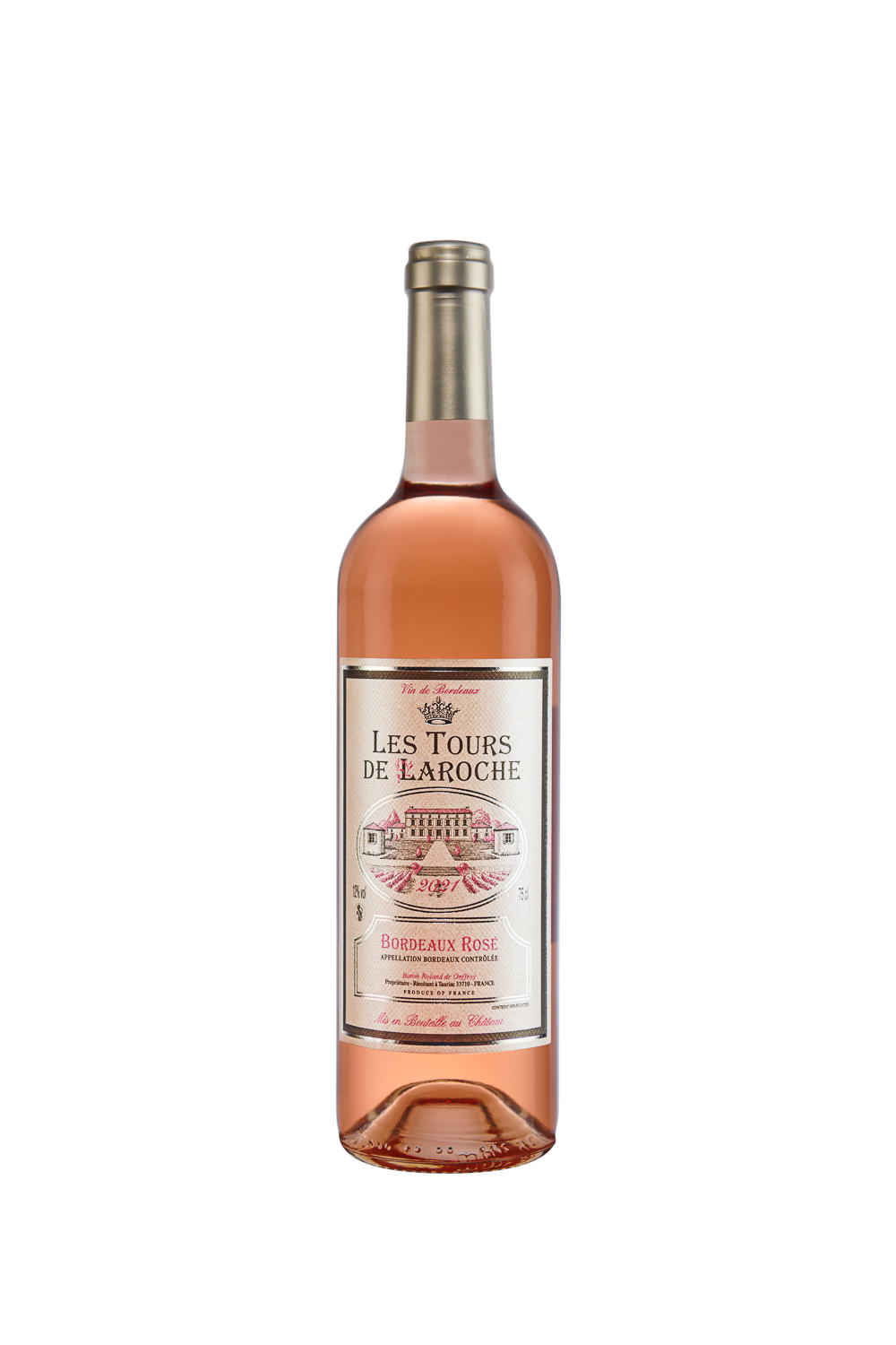 bouteille Les Tours de Laroche Rosé